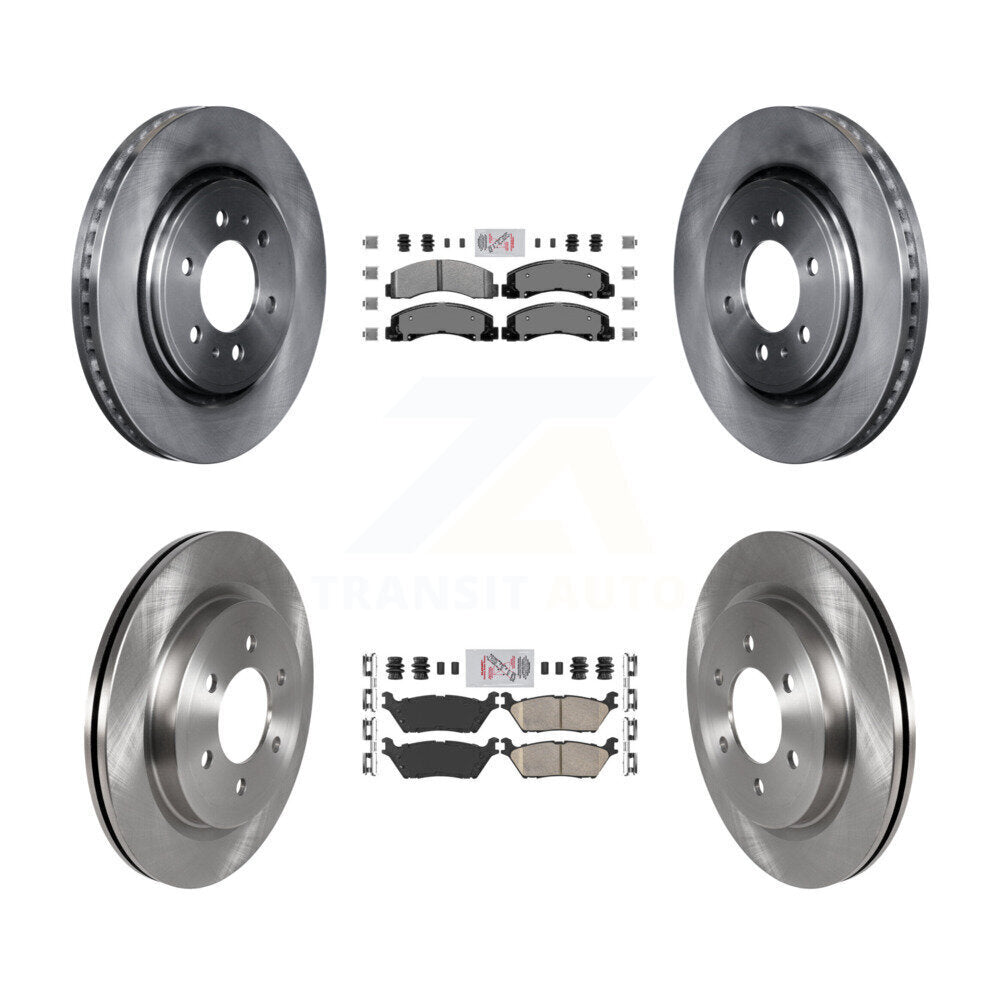 Transit Auto K8A-101537 Disc Brake Kit for 2018-2021 Ford Expedition, Ford F-150, Lincoln Navigator - Front and Rear product image