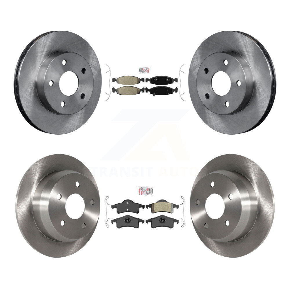 Transit Auto K8A-101540 Disc Brake Kit for 1999-2002 Jeep Grand Cherokee - Front and Rear product image