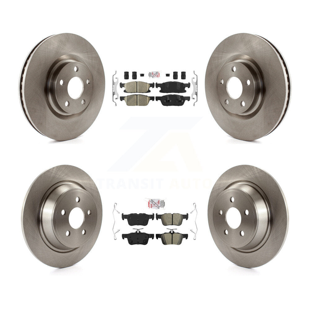 Transit Auto K8A-101546 Disc Brake Kit for 2015-2019 Ford Edge - Front and Rear product image