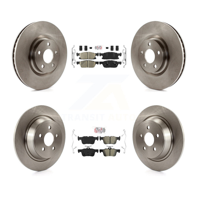 Transit Auto K8A-101546 Disc Brake Kit for 2015-2019 Ford Edge - Front and Rear product image