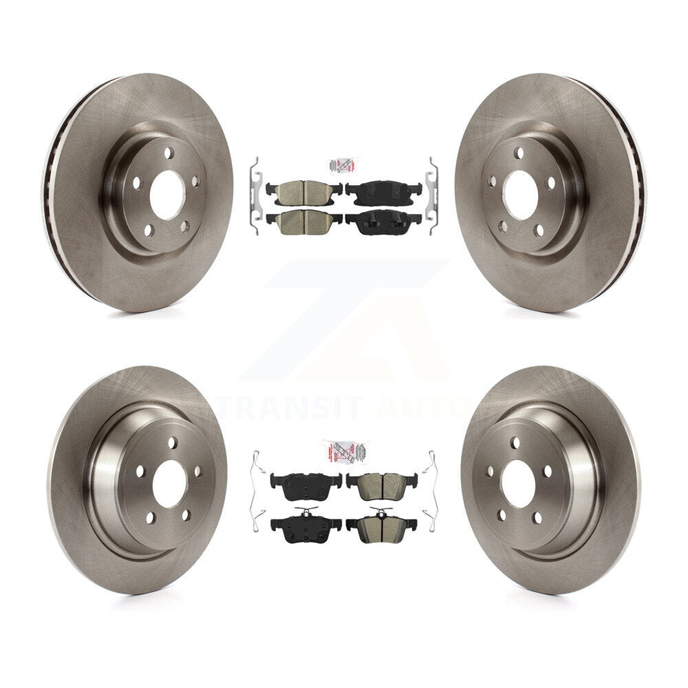 Transit Auto K8A-101548 Disc Brake Kit for 2015-2019 Ford Edge - Front and Rear product image