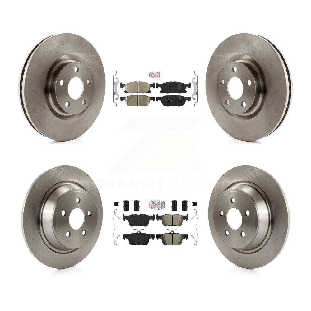 Transit Auto K8A-101549 Disc Brake Kit for 2015-2019 Ford Edge - Front and Rear product image
