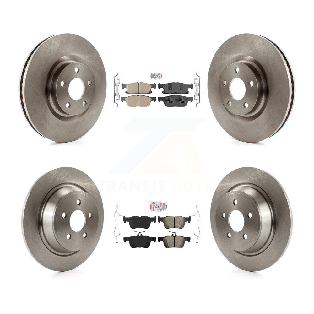 Transit Auto K8A-101550 Disc Brake Kit for 2018-2020 Lincoln Continental - Front and Rear product image
