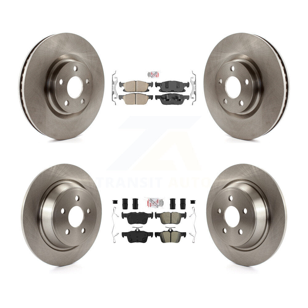 Transit Auto K8A-101551 Disc Brake Kit for 2018-2020 Lincoln Continental - Front and Rear product image