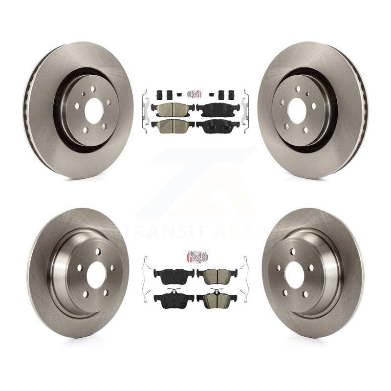 Transit Auto K8A-101554 Disc Brake Kit for 2015-2023 Ford Edge, Lincoln Nautilus, Lincoln MKX - Front and Rear product image