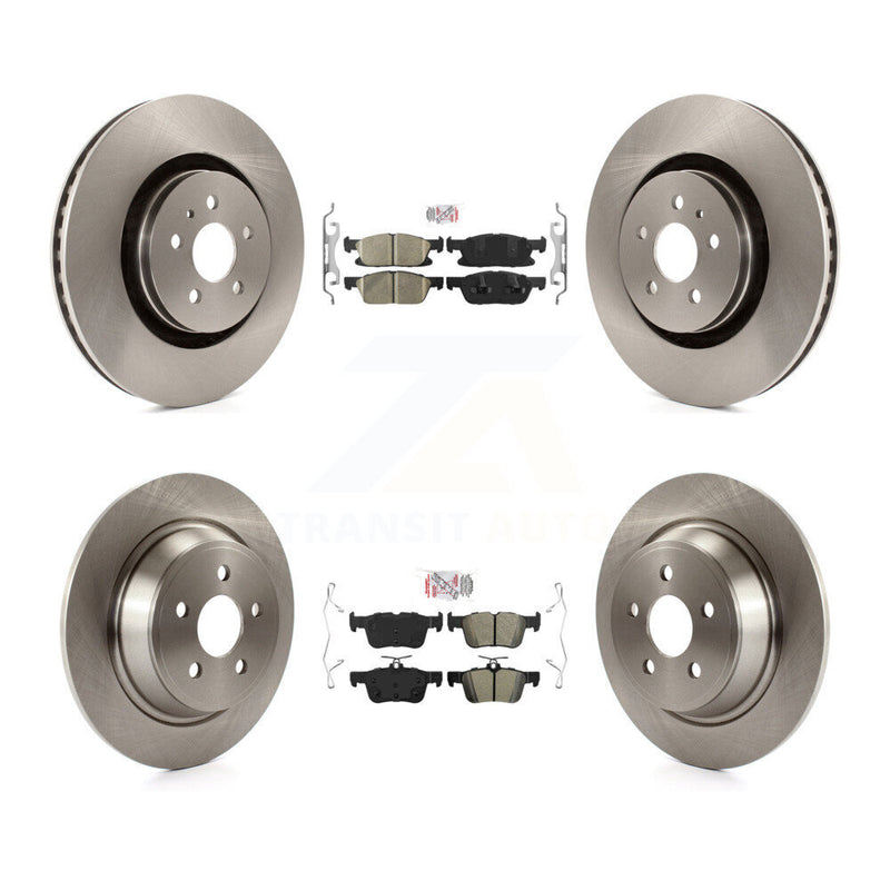 Transit Auto K8A-101556 Disc Brake Kit for 2015-2023 Ford Edge, Lincoln Nautilus, Lincoln MKX - Front and Rear product image