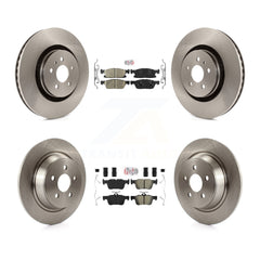 Transit Auto K8A-101557 Disc Brake Kit for 2015-2023 Ford Edge, Lincoln Nautilus, Lincoln MKX - Front and Rear product image