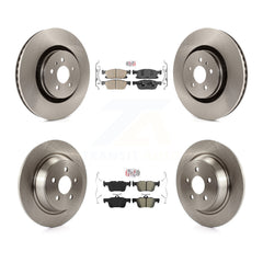 Transit Auto K8A-101558 Disc Brake Kit for 2017-2020 Lincoln Continental, Ford Fusion, Lincoln MKZ - Front and Rear product image
