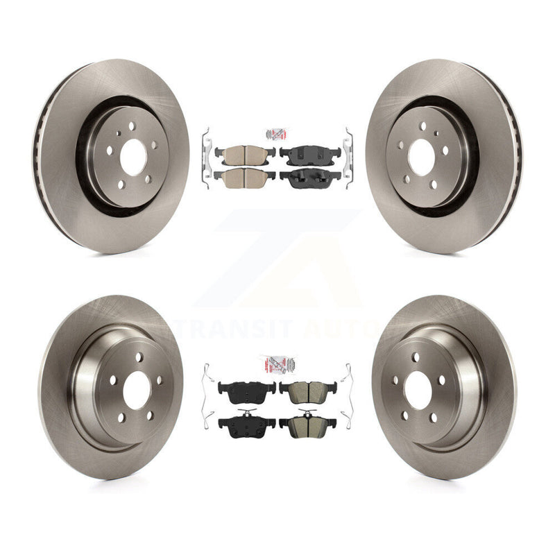 Transit Auto K8A-101558 Disc Brake Kit for 2017-2020 Lincoln Continental, Ford Fusion, Lincoln MKZ - Front and Rear product image