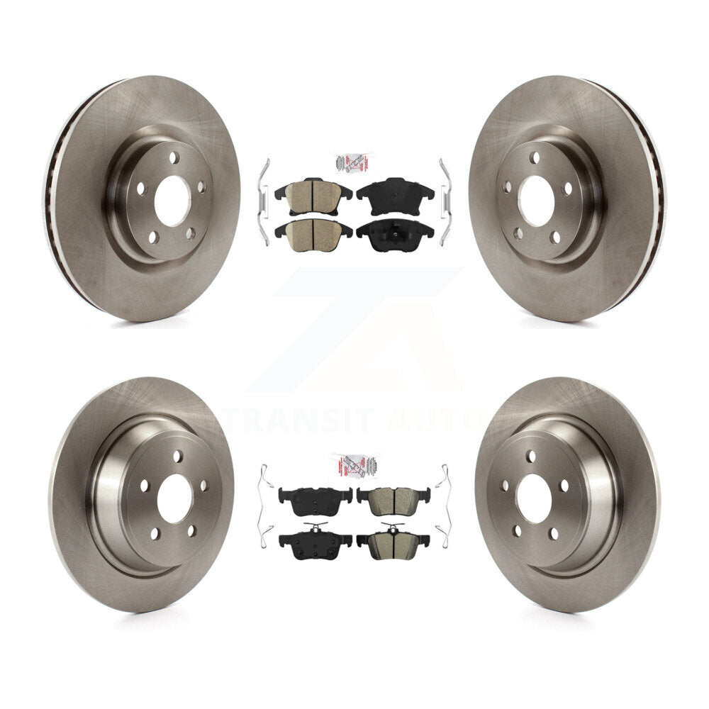 Transit Auto K8A-101565 Disc Brake Kit for 2019-2020 Ford SSV Plug-In Hybrid - Front and Rear product image