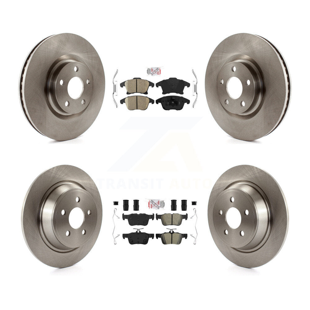Transit Auto K8A-101566 Disc Brake Kit for 2019-2020 Ford SSV Plug-In Hybrid - Front and Rear product image