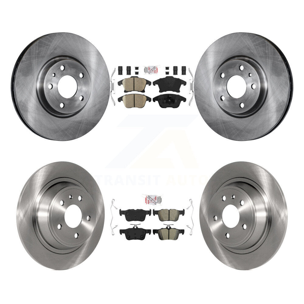 Transit Auto K8A-101571 Disc Brake Kit for 2013-2020 Ford Fusion, Lincoln MKZ - Front and Rear product image