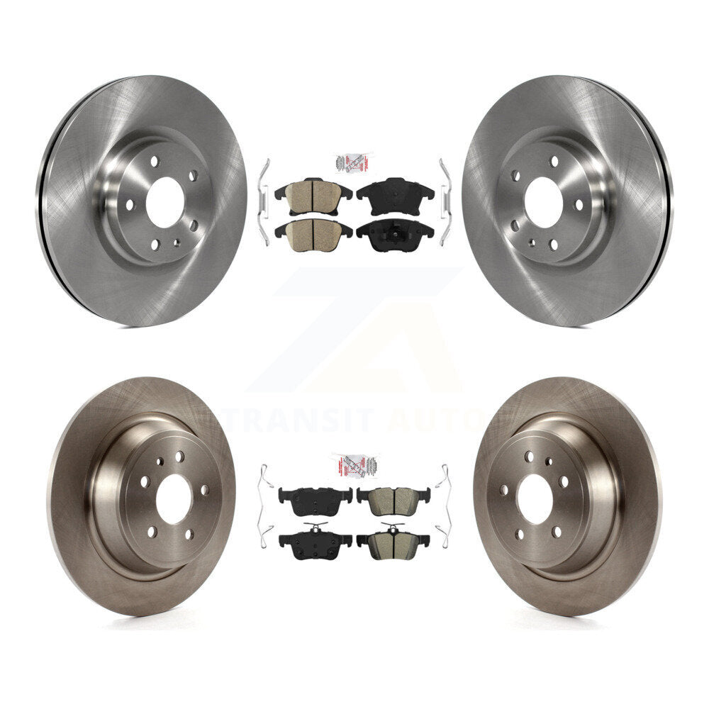 Transit Auto K8A-101573 Disc Brake Kit for 2013-2018 Ford Fusion, Lincoln MKZ - Front and Rear product image