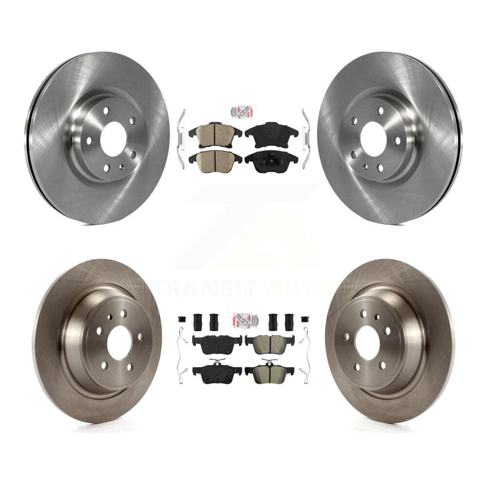 Transit Auto K8A-101574 Disc Brake Kit for 2013-2018 Ford Fusion, Lincoln MKZ - Front and Rear product image