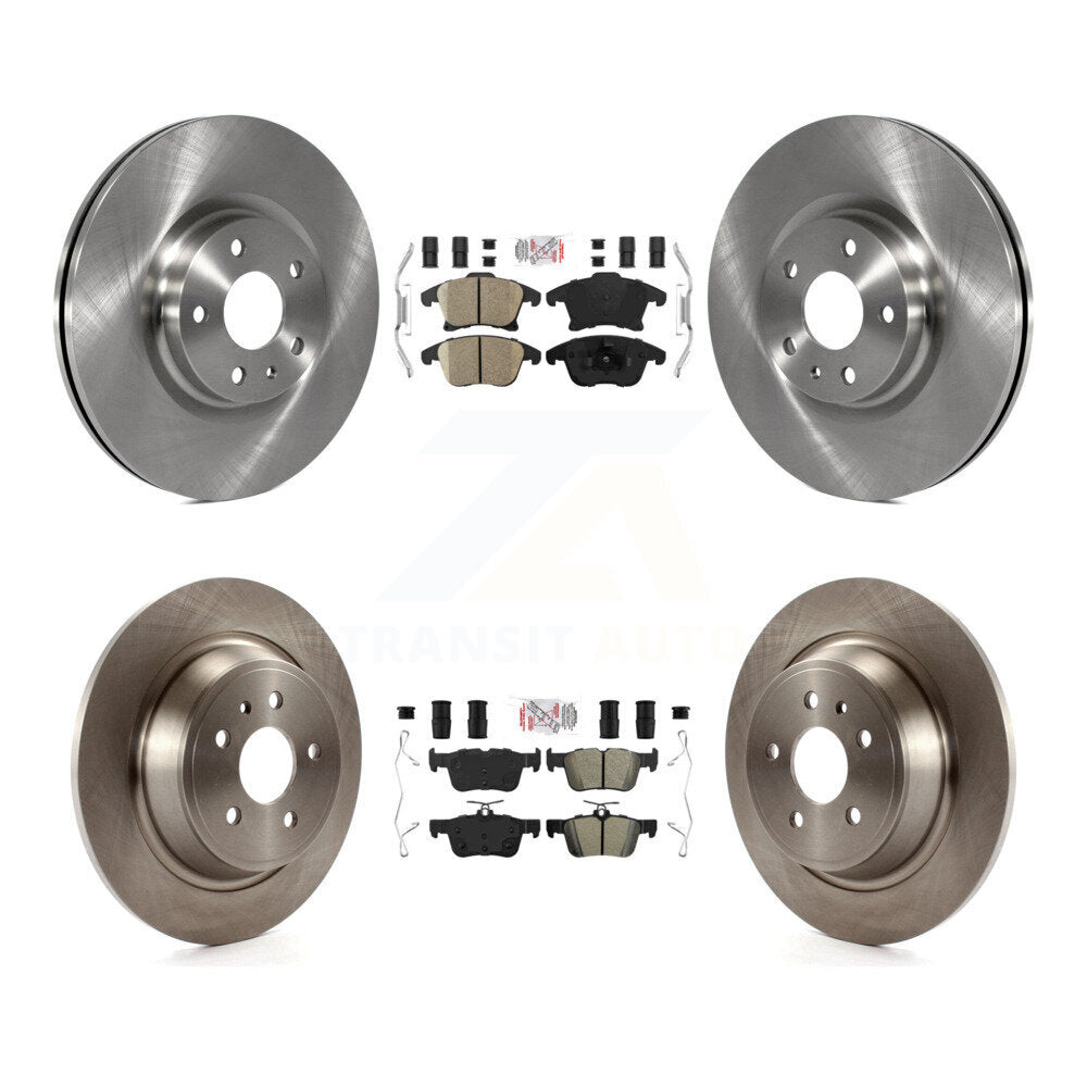 Transit Auto K8A-101576 Disc Brake Kit for 2013-2018 Ford Fusion, Lincoln MKZ - Front and Rear product image