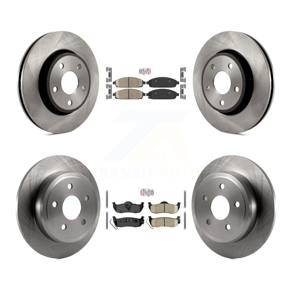 Transit Auto K8A-101584 Disc Brake Kit for 2005-2010 Jeep Grand Cherokee, Jeep Commander - Front and Rear product image