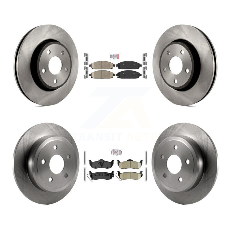 Transit Auto K8A-101584 Disc Brake Kit for 2005-2010 Jeep Grand Cherokee, Jeep Commander - Front and Rear product image