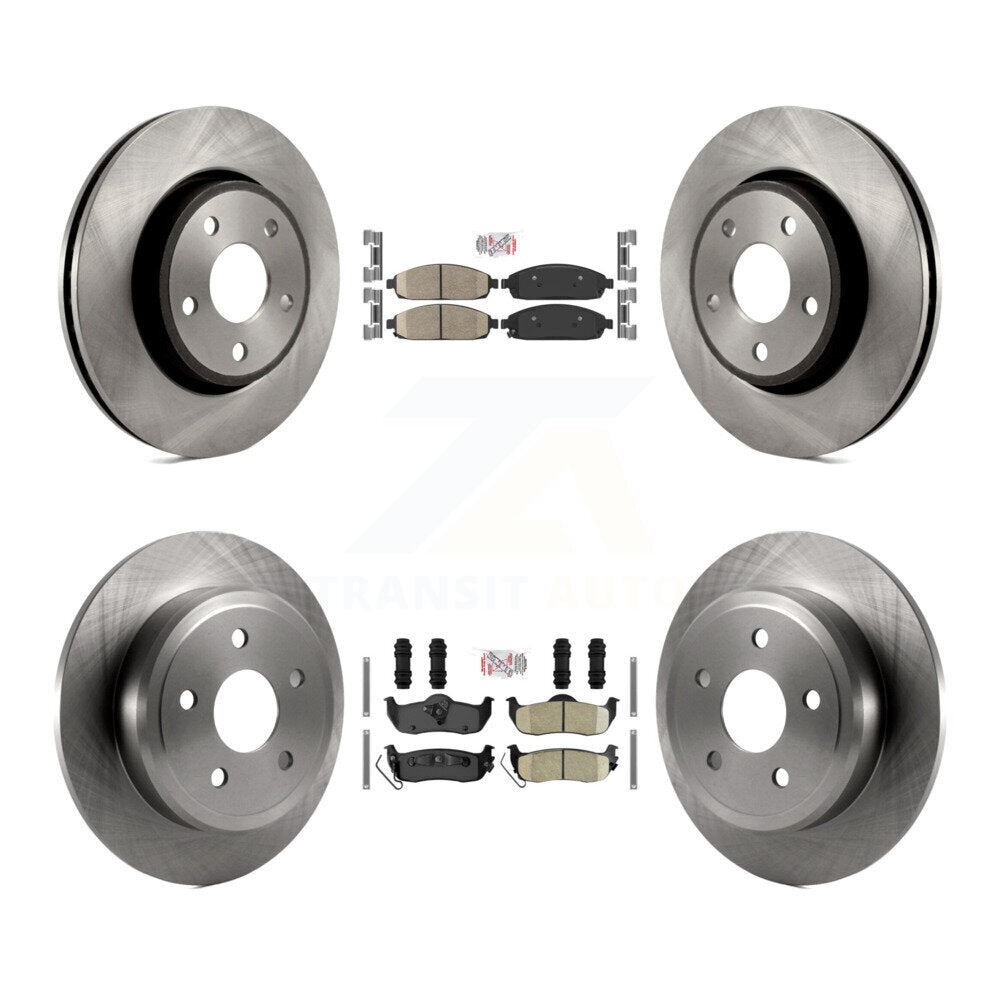 Transit Auto K8A-101585 Disc Brake Kit for 2005-2010 Jeep Grand Cherokee, Jeep Commander - Front and Rear product image
