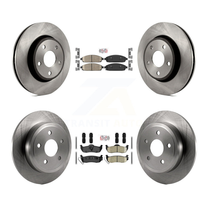 Transit Auto K8A-101585 Disc Brake Kit for 2005-2010 Jeep Grand Cherokee, Jeep Commander - Front and Rear product image