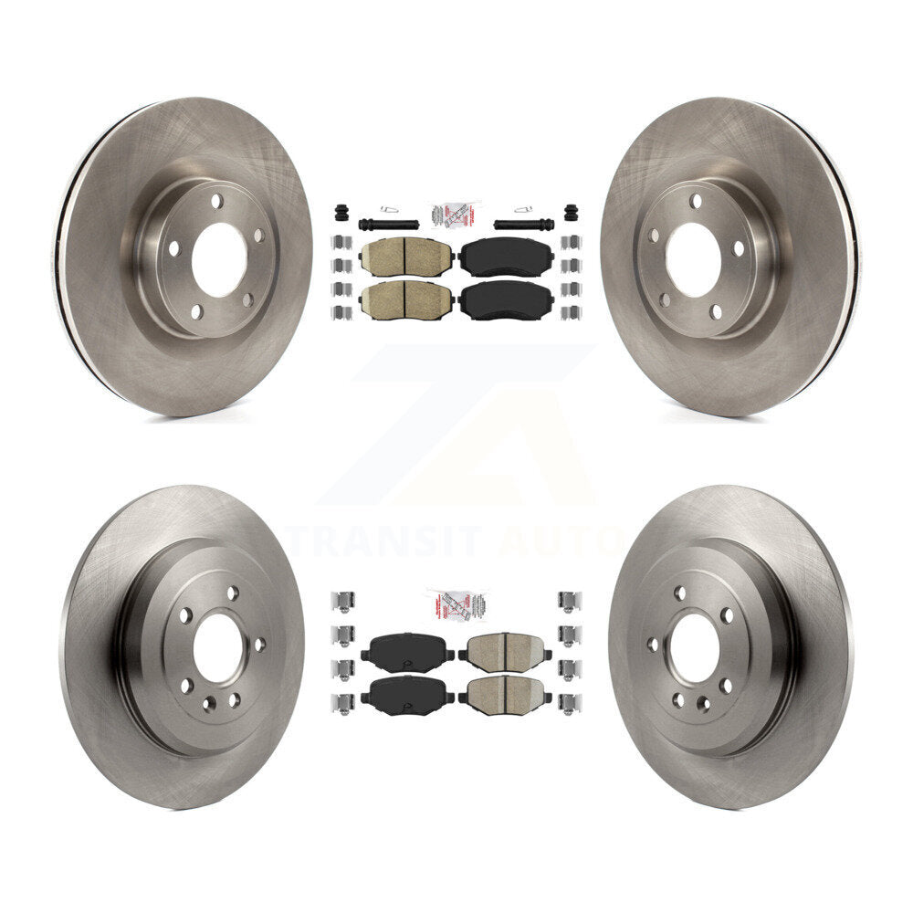 Transit Auto K8A-101621 Disc Brake Kit for 2011-2015 Ford Edge, Lincoln MKX - Front and Rear product image