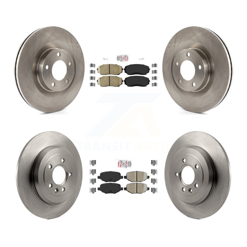Transit Auto K8A-101622 Disc Brake Kit for 2011-2015 Ford Edge, Lincoln MKX - Front and Rear product image