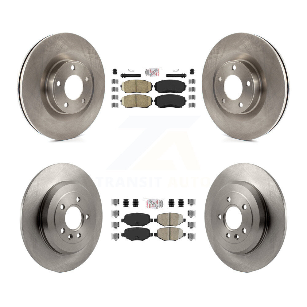 Transit Auto K8A-101623 Disc Brake Kit for 2011-2015 Ford Edge, Lincoln MKX - Front and Rear product image