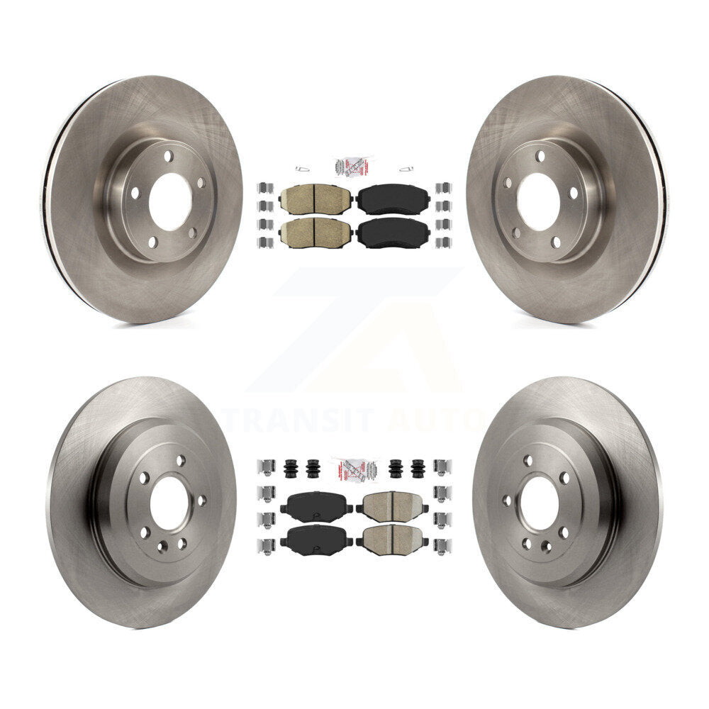 Transit Auto K8A-101624 Disc Brake Kit for 2011-2015 Ford Edge, Lincoln MKX - Front and Rear product image