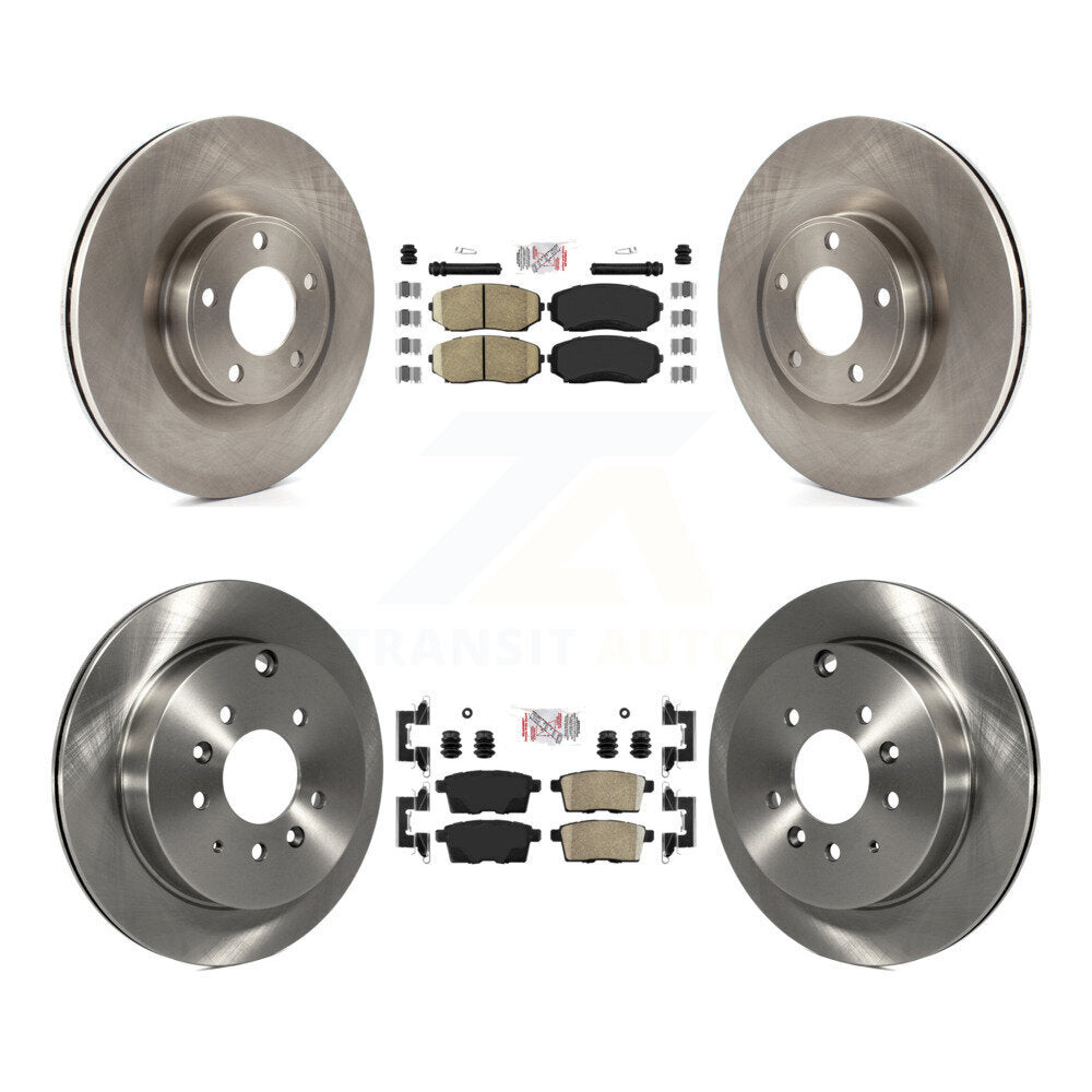 Transit Auto K8A-101625 Disc Brake Kit for 2007-2010 Ford Edge, Lincoln MKX - Front and Rear product image