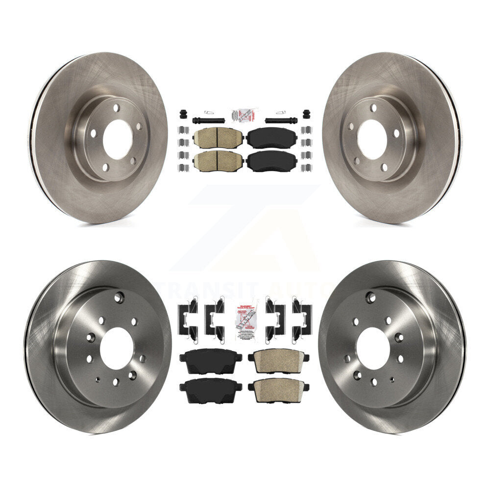 Transit Auto K8A-101626 Disc Brake Kit for 2007-2010 Ford Edge, Lincoln MKX - Front and Rear product image