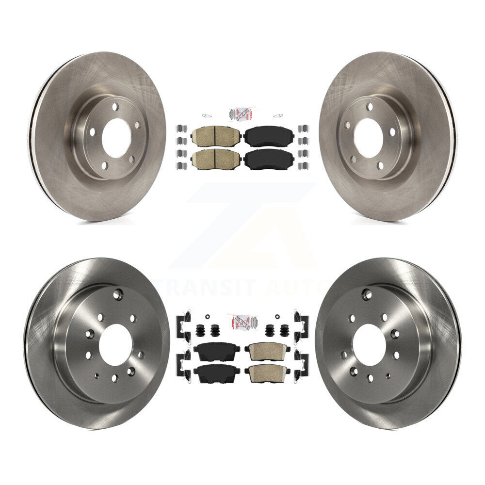 Transit Auto K8A-101627 Disc Brake Kit for 2007-2010 Ford Edge, Lincoln MKX - Front and Rear product image