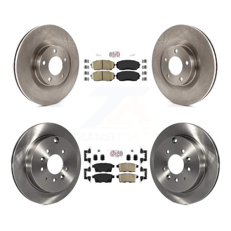 Transit Auto K8A-101627 Disc Brake Kit for 2007-2010 Ford Edge, Lincoln MKX - Front and Rear product image