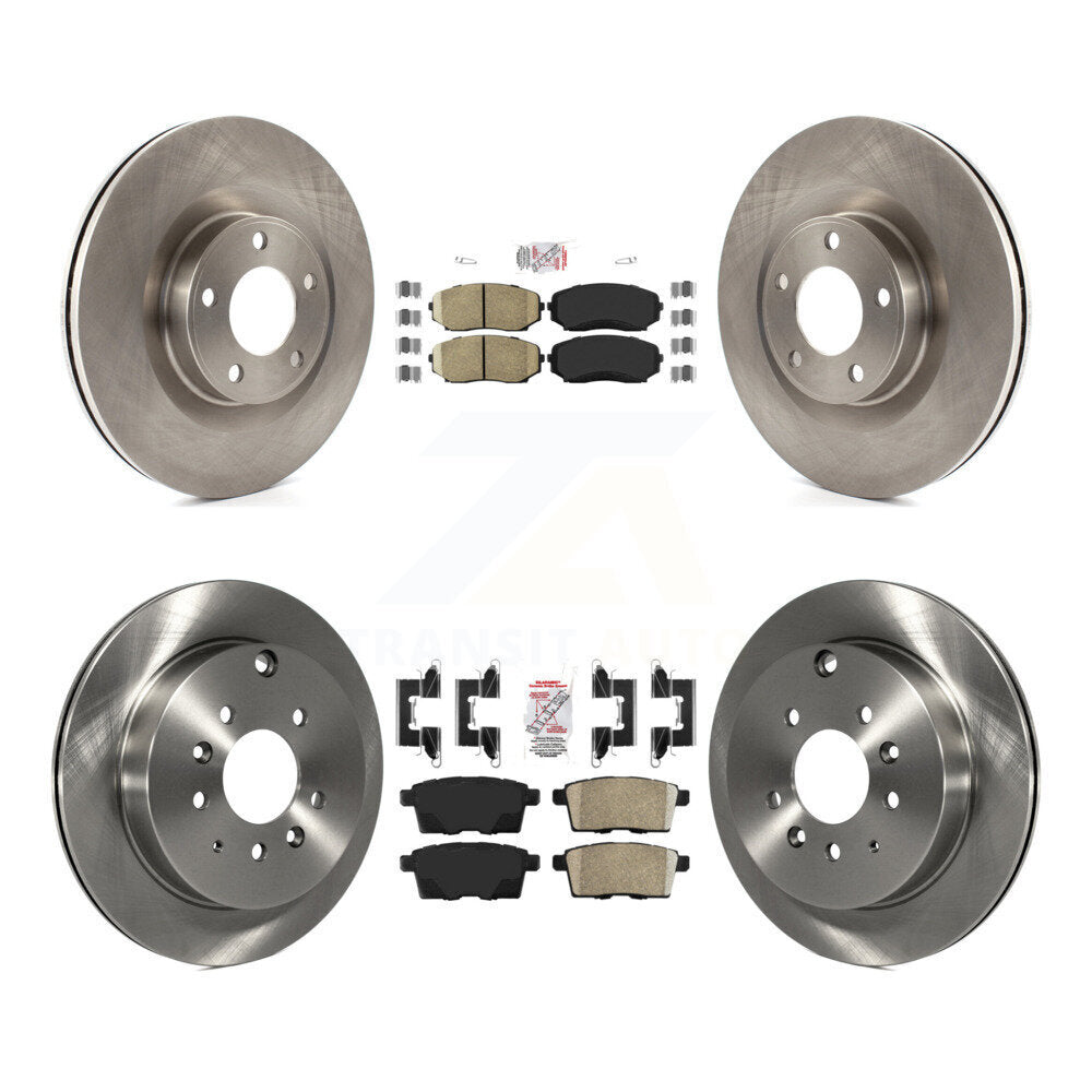 Transit Auto K8A-101628 Disc Brake Kit for 2007-2010 Ford Edge, Lincoln MKX - Front and Rear product image