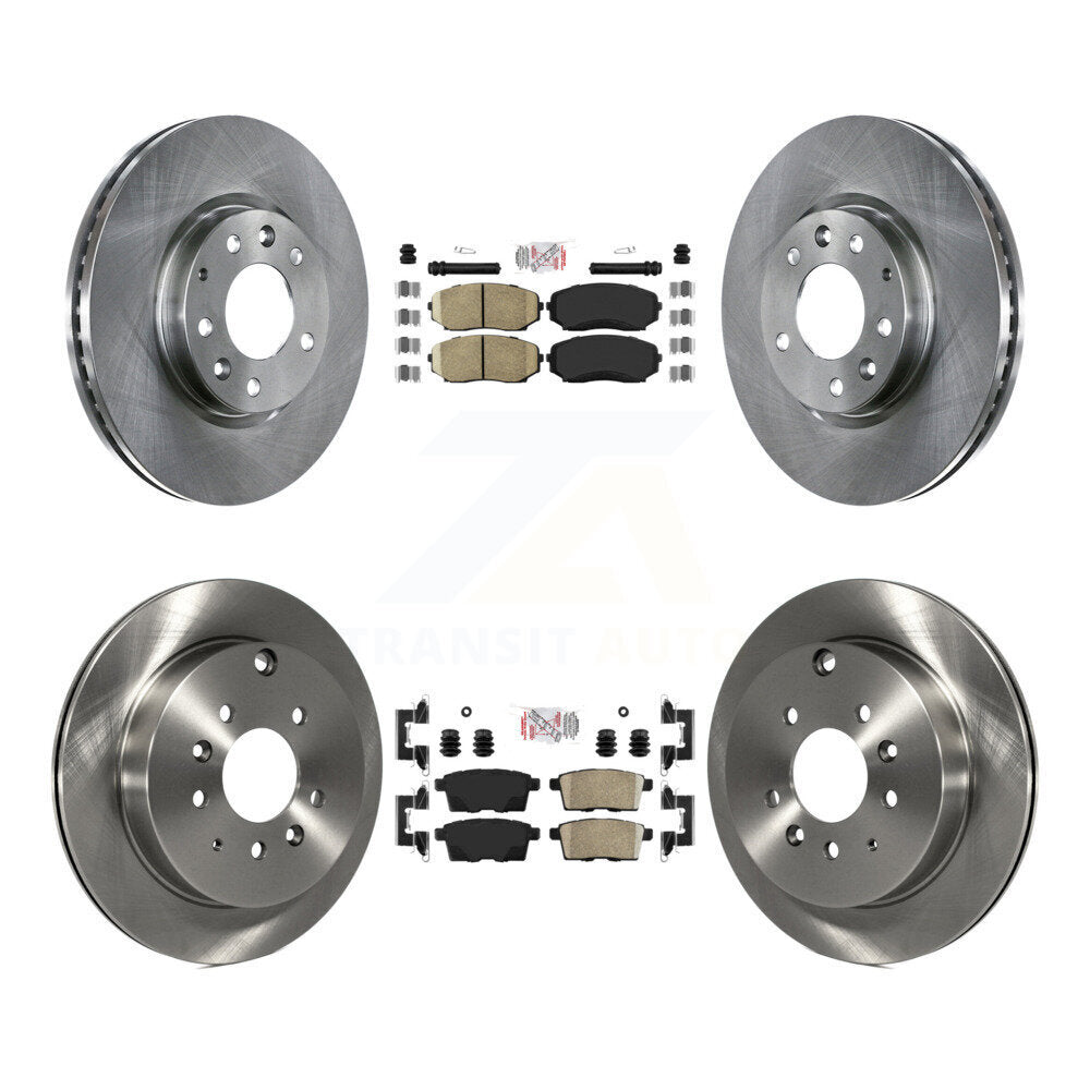 Transit Auto K8A-101629 Disc Brake Kit for 2007-2012 Ford Edge, Lincoln MKX, Mazda CX-7 - Front and Rear product image