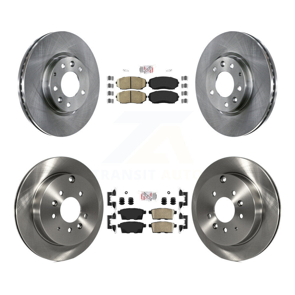 Transit Auto K8A-101631 Disc Brake Kit for 2007-2012 Ford Edge, Lincoln MKX, Mazda CX-7 - Front and Rear product image
