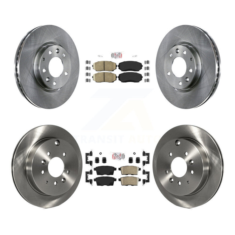 Transit Auto K8A-101631 Disc Brake Kit for 2007-2012 Ford Edge, Lincoln MKX, Mazda CX-7 - Front and Rear product image