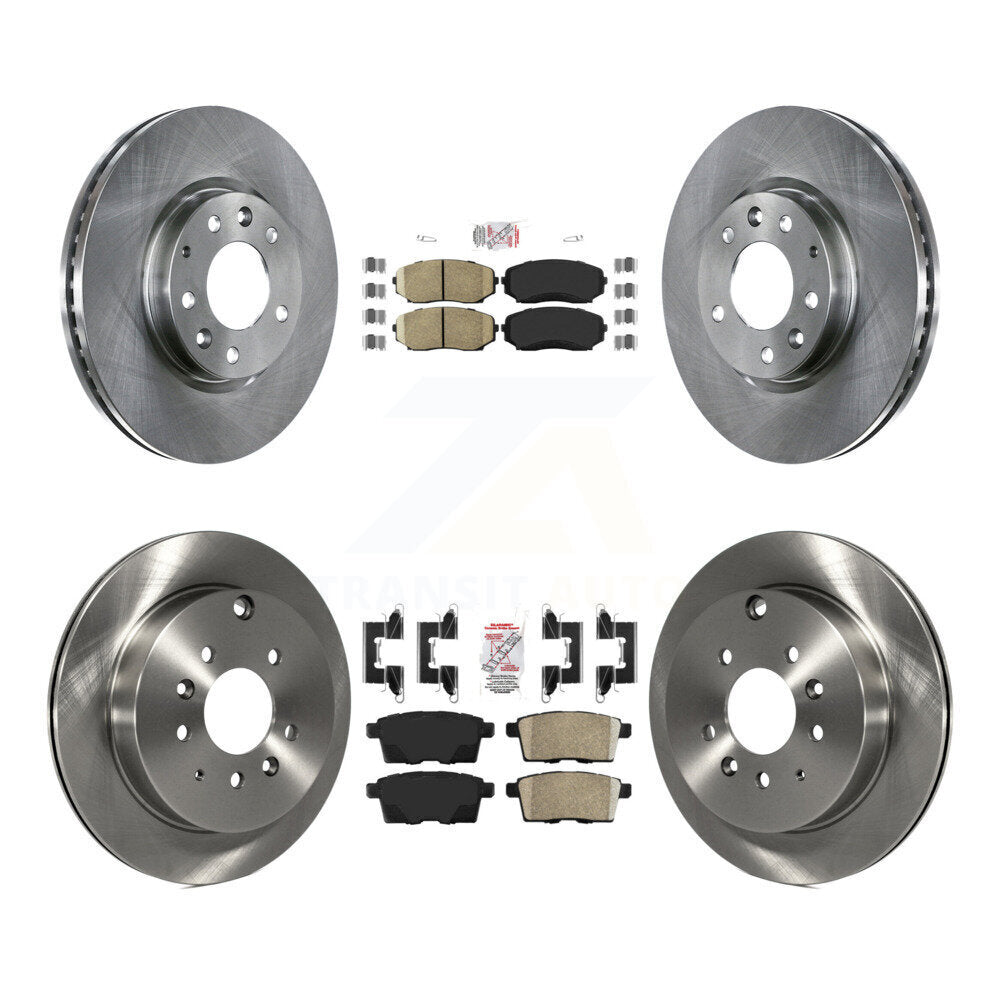 Transit Auto K8A-101632 Disc Brake Kit for 2007-2012 Ford Edge, Lincoln MKX, Mazda CX-7 - Front and Rear product image