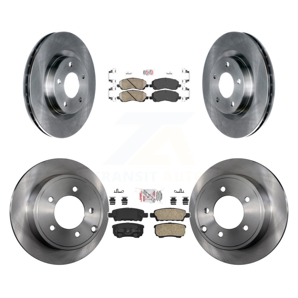 Transit Auto K8A-101637 Disc Brake Kit for 2007-2017 Chrysler 200, Dodge Caliber, Dodge Avenger & more - Front and Rear product image