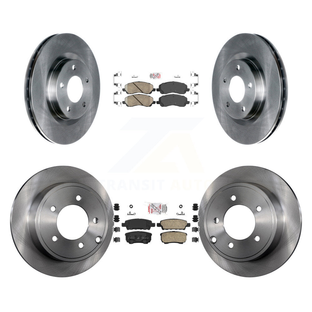 Transit Auto K8A-101638 Disc Brake Kit for 2007-2017 Chrysler 200, Dodge Caliber, Dodge Avenger & more - Front and Rear product image
