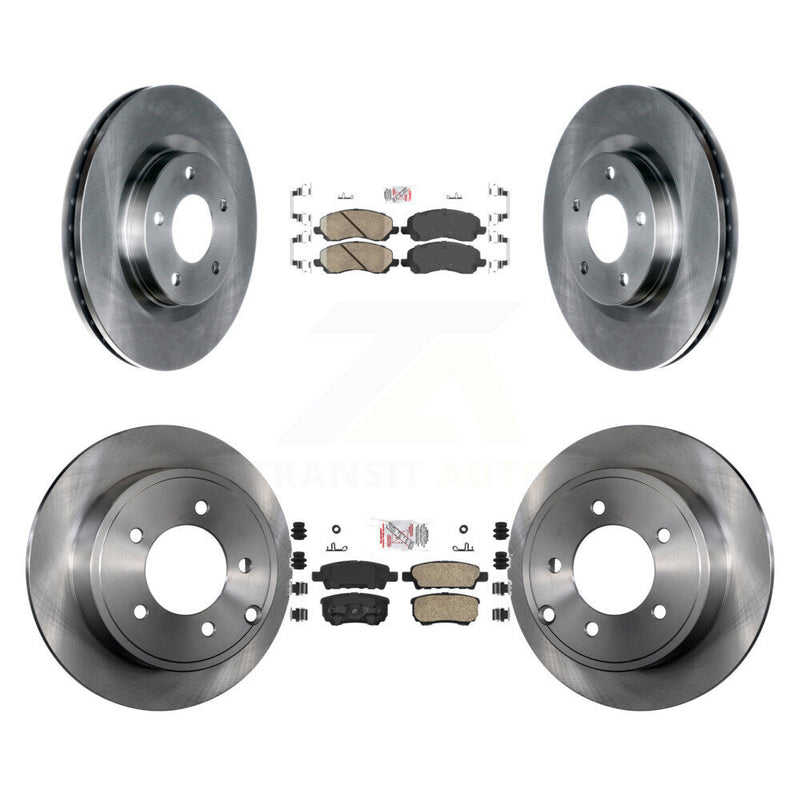 Transit Auto K8A-101638 Disc Brake Kit for 2007-2017 Chrysler 200, Dodge Caliber, Dodge Avenger & more - Front and Rear product image