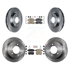 Transit Auto K8A-101640 Disc Brake Kit for 2007-2017 Chrysler 200, Dodge Caliber, Dodge Avenger & more - Front and Rear product image