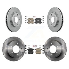 Transit Auto K8A-101644 Disc Brake Kit for 2007-2016 Mitsubishi Lancer, Dodge Caliber - Front and Rear product image