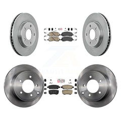 Transit Auto K8A-101646 Disc Brake Kit for 2007-2016 Mitsubishi Lancer, Dodge Caliber - Front and Rear product image