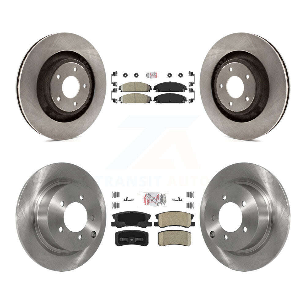 Transit Auto K8A-101667 Disc Brake Kit for 2008-2009 Dodge Caliber - Front and Rear product image