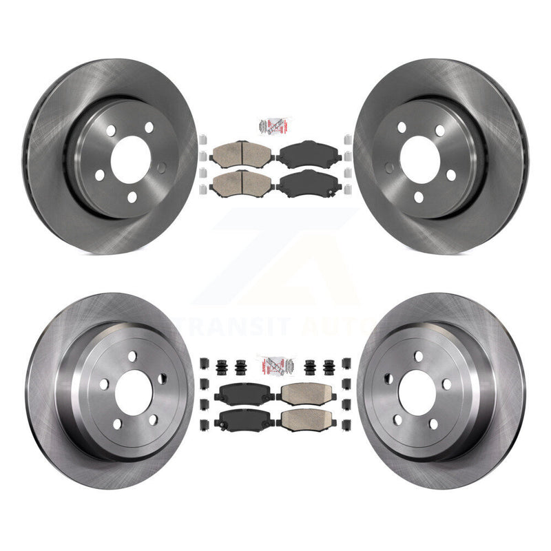 Transit Auto K8A-101690 Disc Brake Kit for 2007-2012 Dodge Nitro, Jeep Liberty - Front and Rear product image
