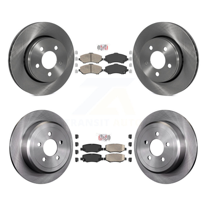 Transit Auto K8A-101691 Disc Brake Kit for 2007-2012 Dodge Nitro, Jeep Liberty - Front and Rear product image