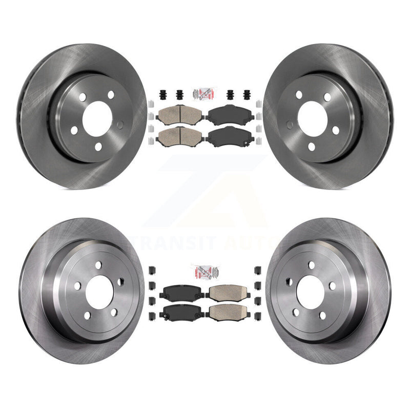 Transit Auto K8A-101693 Disc Brake Kit for 2007-2012 Dodge Nitro, Jeep Liberty - Front and Rear product image