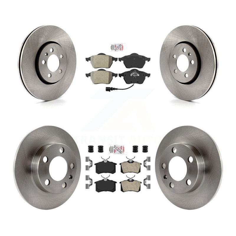 Transit Auto K8A-101712 Disc Brake Kit for 2007-2010 Volkswagen Beetle - Front and Rear product image