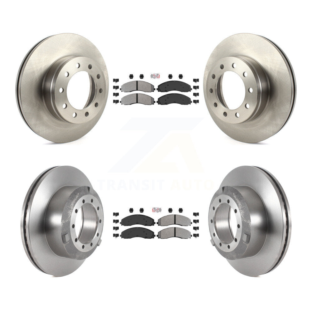 Transit Auto K8A-101728 Disc Brake Kit for 2017-2022 Ford F-550 Super Duty, Ford F-600 Super Duty, Ford F-450 Super Duty - Front and Rear product image