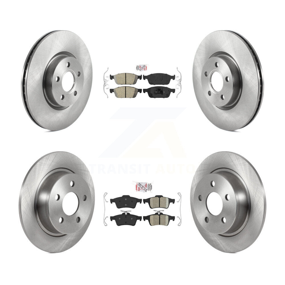 Transit Auto K8A-101731 Disc Brake Kit for 2018-2023 Ford Transit Connect - Front and Rear product image