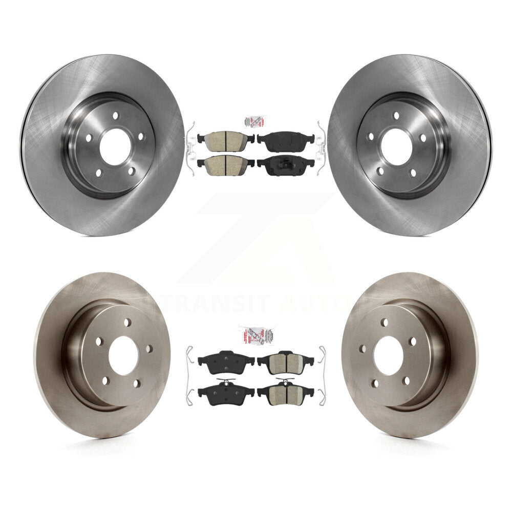 Transit Auto K8A-101734 Disc Brake Kit for 2013-2018 Ford Transit Connect, Ford Escape - Front and Rear product image